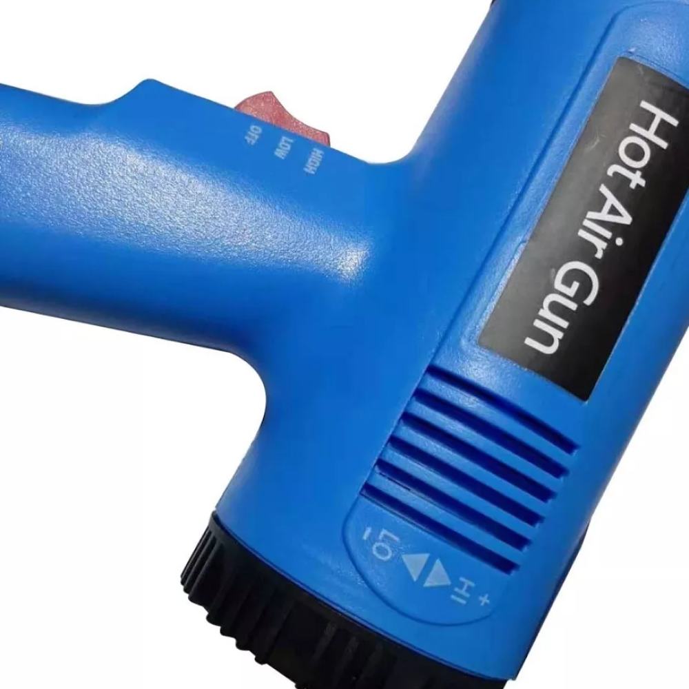 Pistola de Calor 2000W 220V — Temperatura Regulable 60-600°C | Decapa, Moldea y Repara