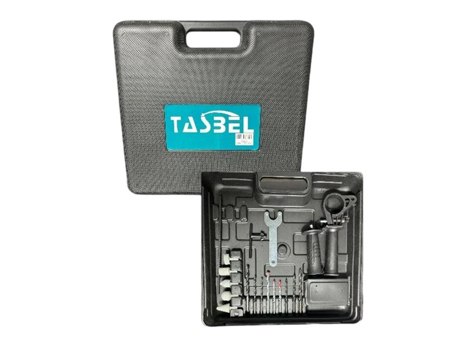 Combo Taladro de Impacto 780W + Esmeril Angular 930W Tasbel — 2 Herramientas con Cable | Motor de Cobre