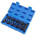 Set Dados de Impacto TORX 10 Piezas T20-T80 — Mando 1/2" Cr-V | Alto Torque Automotriz