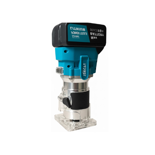 Fresadora de Madera Inalámbrica Tasbel Brushless — 6 Velocidades 10.000-30.000 rpm | Acabados de Carpintero