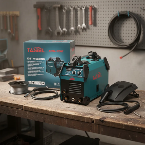 Soldadora TIG/MIG Tasbel 220V — Doble Proceso, Portátil 2 Kg, Kit Completo