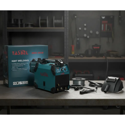 Soldadora TIG/MIG Tasbel 220V — Doble Proceso, Portátil 2 Kg, Kit Completo