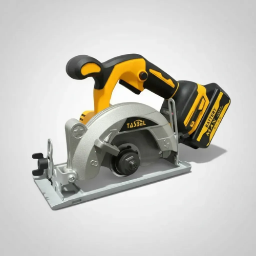 Sierra Circular Inalámbrica Tasbel 5" — Hoja 30 Dientes, 2 Baterías y 5 Discos | Cortes Profesionales Sin Cables