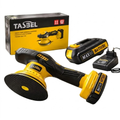 Pulidora Inalámbrica Tasbel 24V — Velocidad Variable 2500-5000 rpm, 2 Baterías | Acabado Espejo Sin Cables