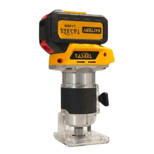 Fresadora de Madera Inalámbrica Tasbel — Velocidad Variable 10.000-30.000 rpm | 2 Baterías Incluidas